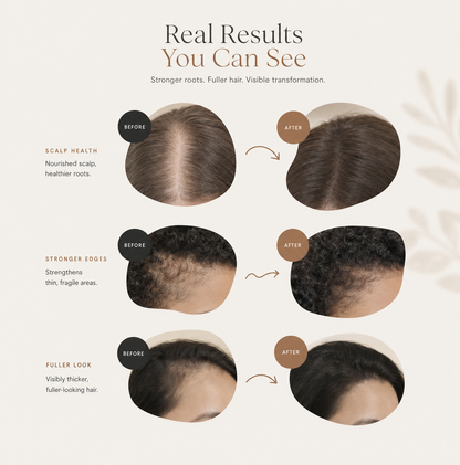 Korean Hair Growth Serum for Thinning & Shedding